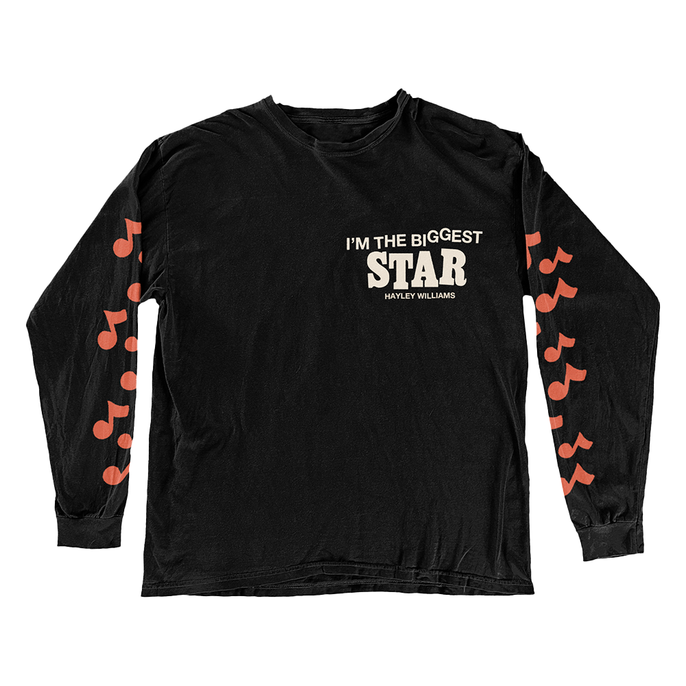 Biggest Star Black Long Sleeve