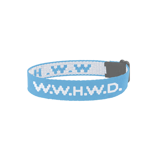 W.W.H.W.D - Blue Bracelet