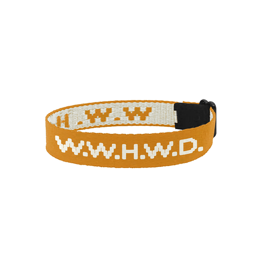 W.W.H.W.D - Orange Nashville Bracelet