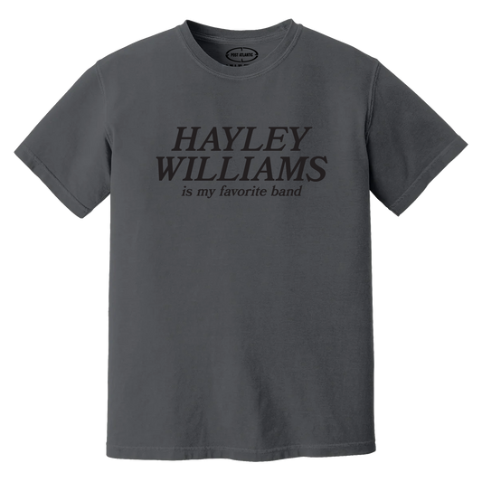 My Favorite Band Tee - Glum Gray