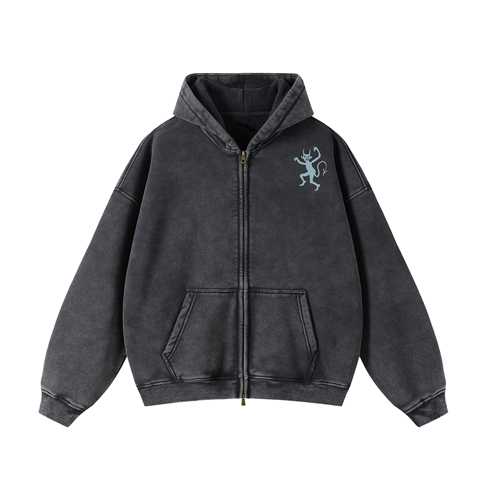 Devil Zip Hoodie