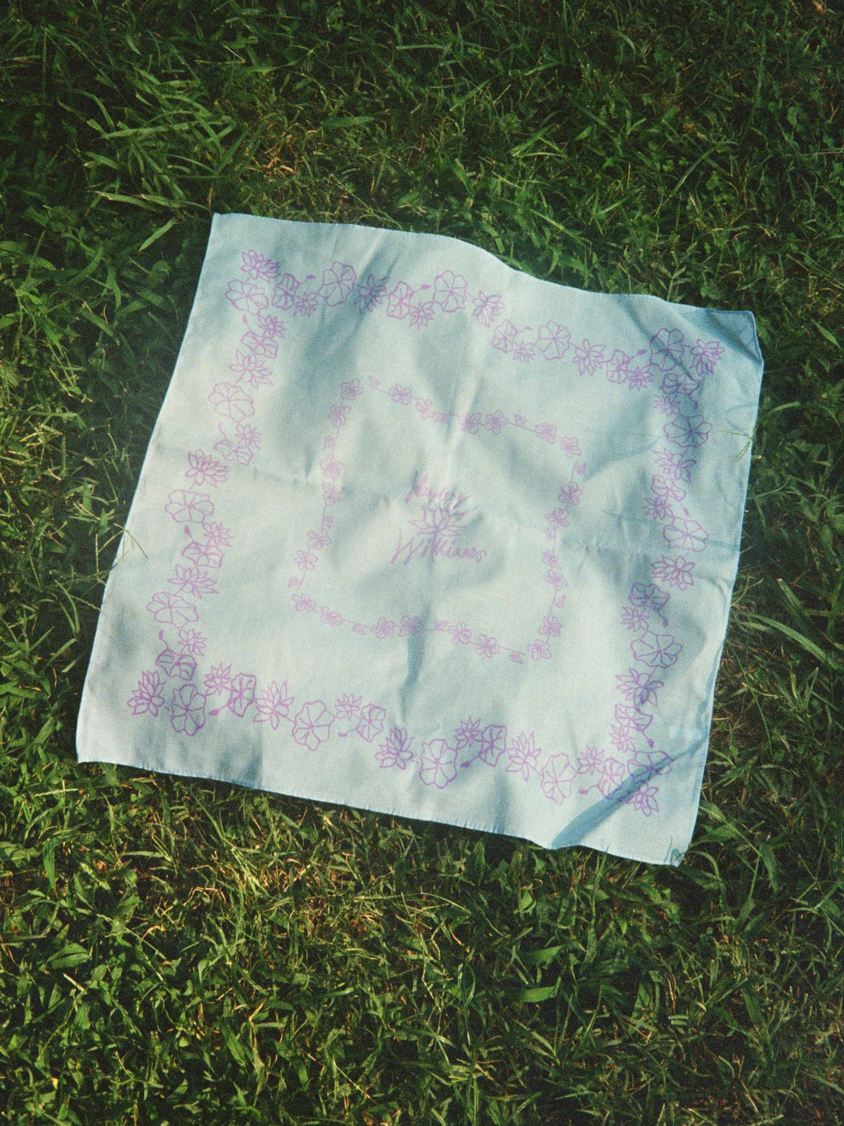 Lotus Violet Bandana